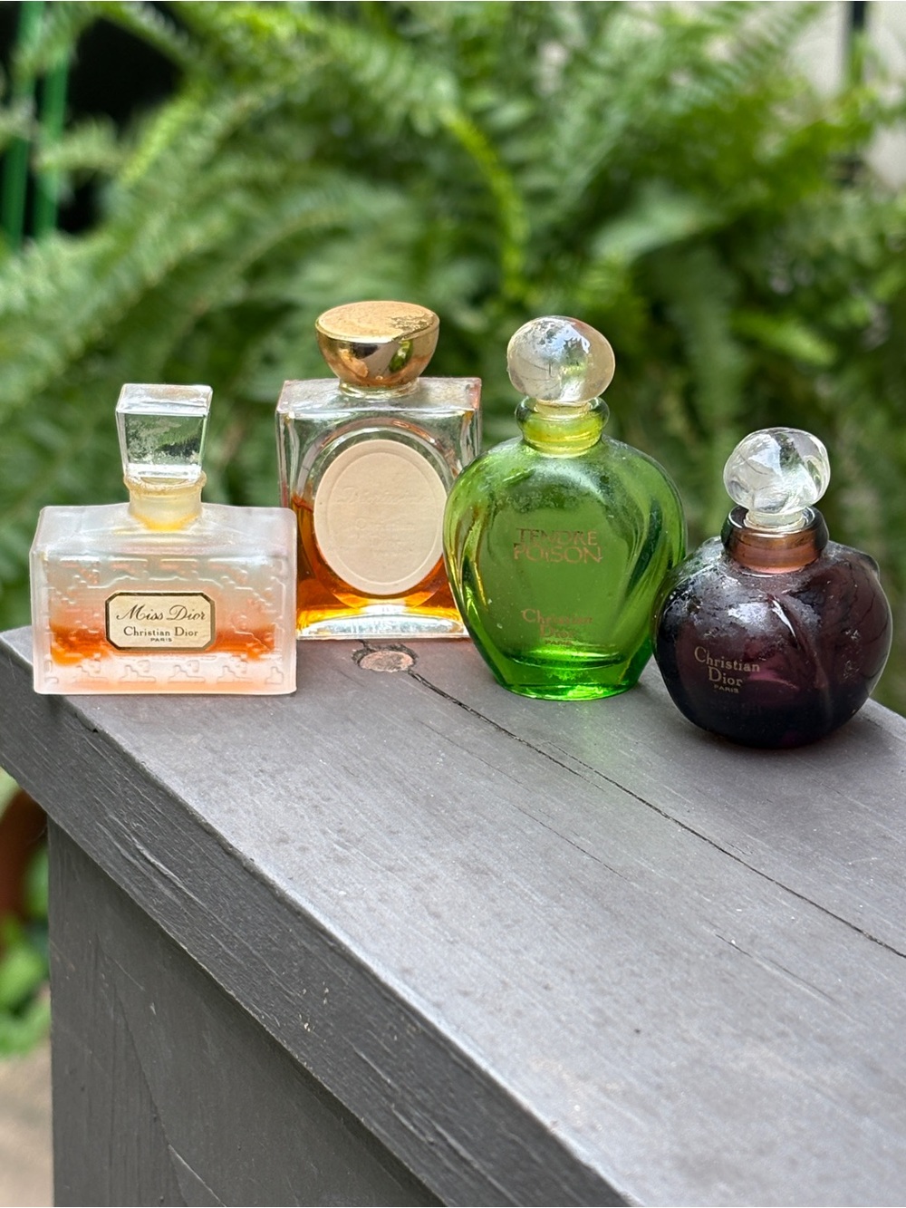 Vintage Christian Dior Mini Perfume Collection
